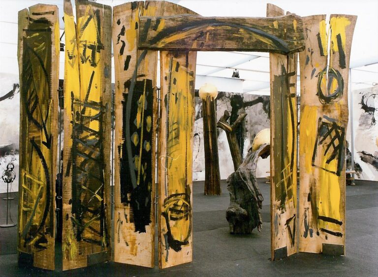 Portail – Para-vent, Espace ‘Nommo’ Grand-Palais, Paris - Gast MICHELS 