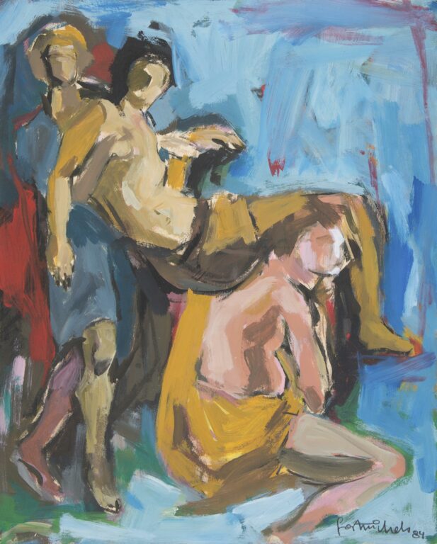 Esquisse I (pour un hommage à Pontormo) - Gast MICHELS 