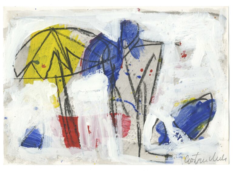 untitled (umbrella, man) - Gast MICHELS 
