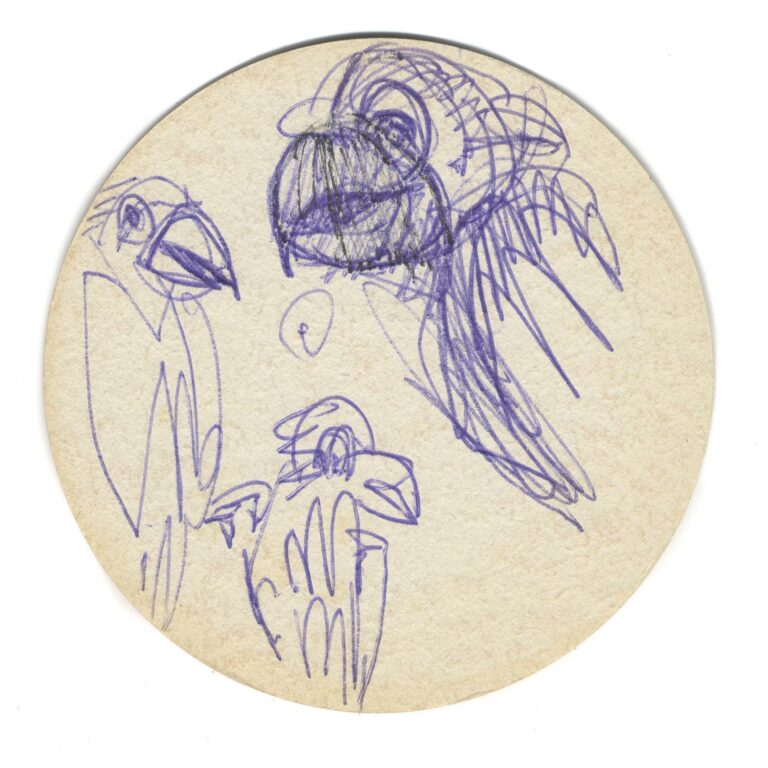 untitled (parrots) - Gast MICHELS 