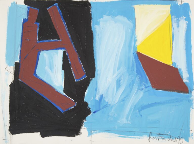 untitled (red.blu.yel.1) - Gast MICHELS 