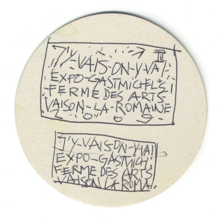 untitled (J’y-vais-on-y-va) - Gast MICHELS 