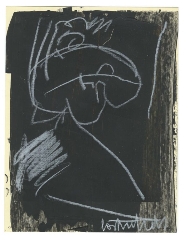 untitled (portrait of a woman wearing a hat) - Gast MICHELS 