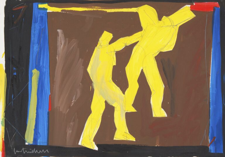 untitled (humans, timber work) - Gast MICHELS 