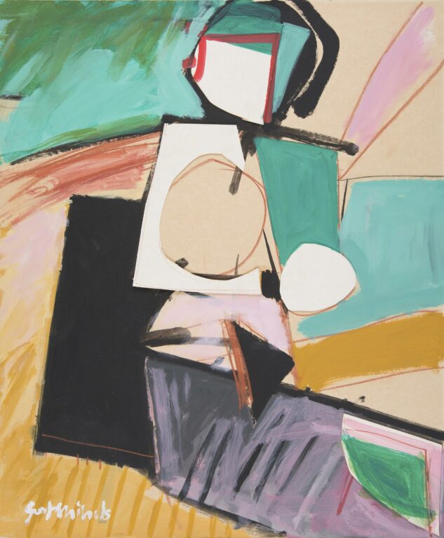 Esquisse pour caryatide en folie III - Gast MICHELS 