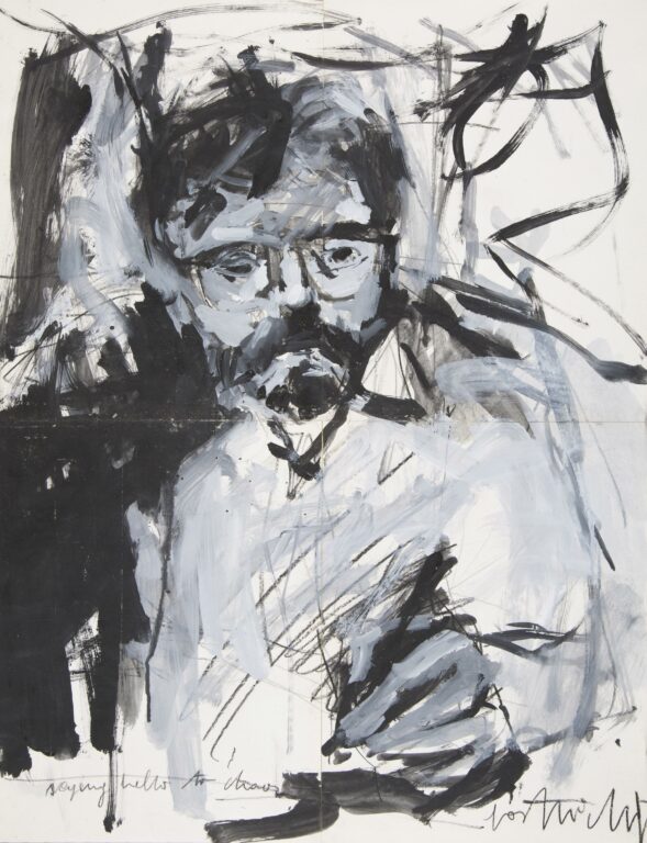 Saying hello to chaos (self-portrait) - Gast MICHELS 