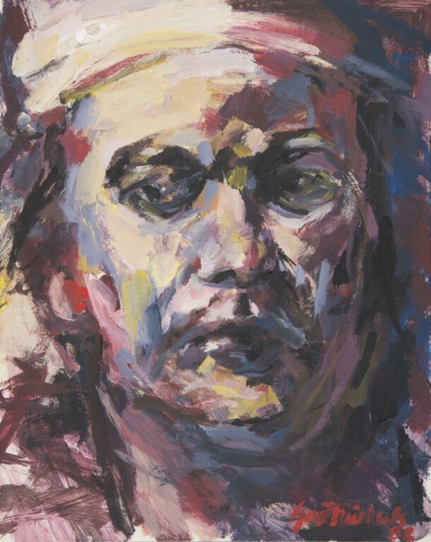 untitled (Rembrandt portrait) - Gast MICHELS 