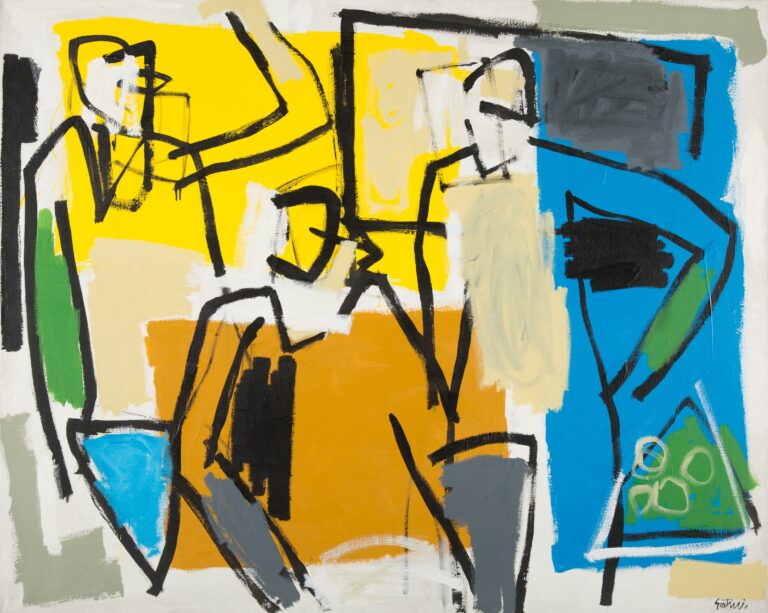 untitled (billard players) - Gast MICHELS 