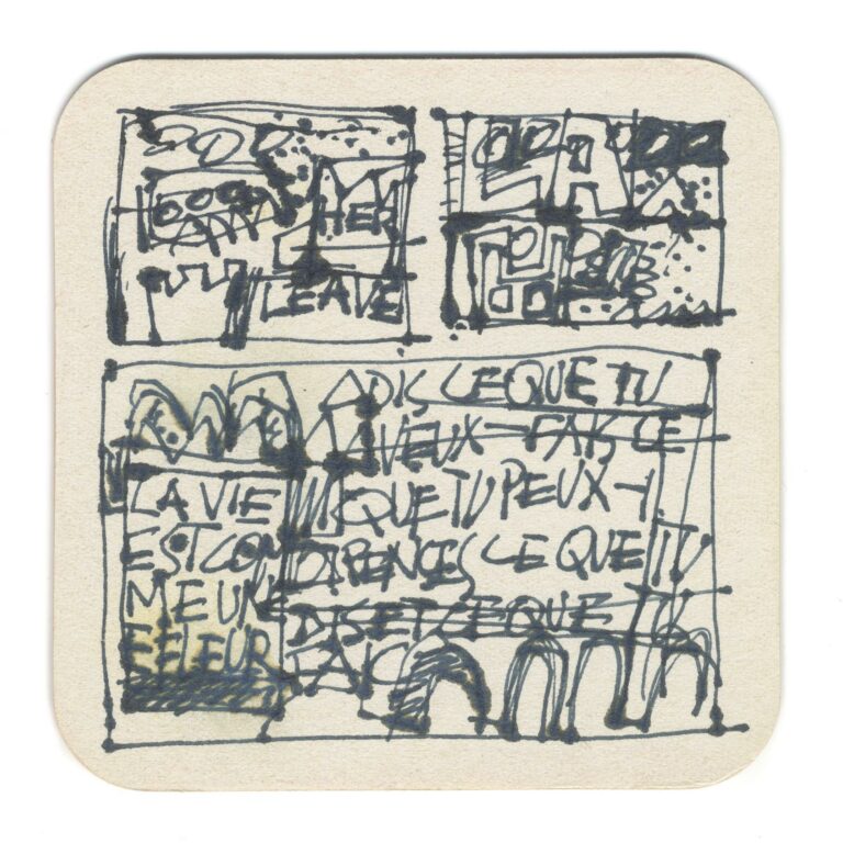 untitled (la vie est comme une fleur) - Gast MICHELS 
