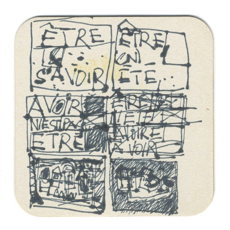 untitled (être & savoir) - Gast MICHELS 
