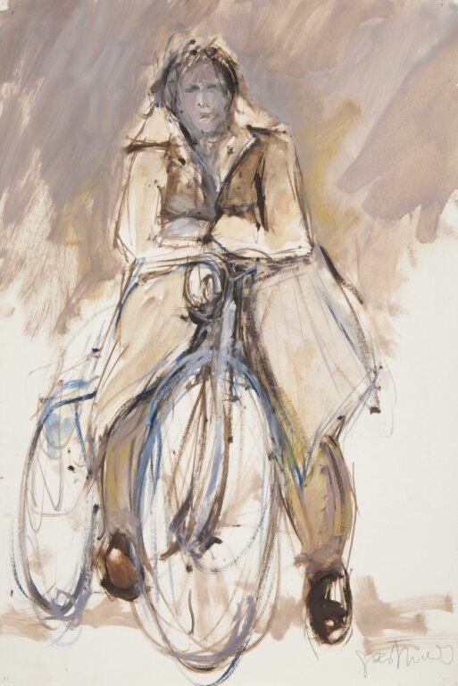 untitled (portrait with bike) - Gast MICHELS 