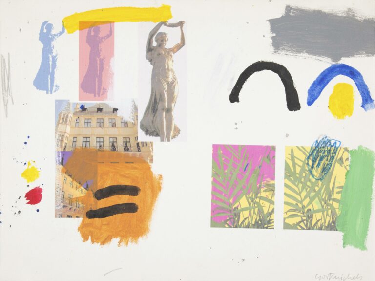 untitled (Göelle Fra, Palais Grand-Ducal, palms) - Gast MICHELS 