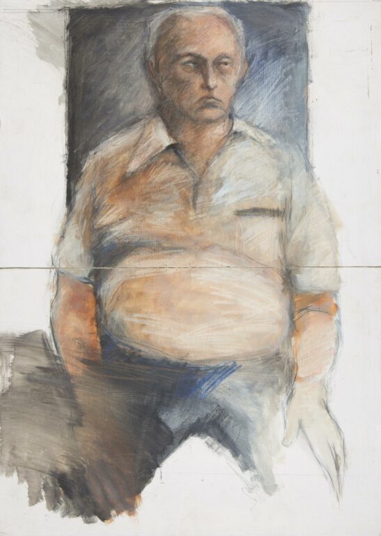 untitled (man sitting) - Gast MICHELS 