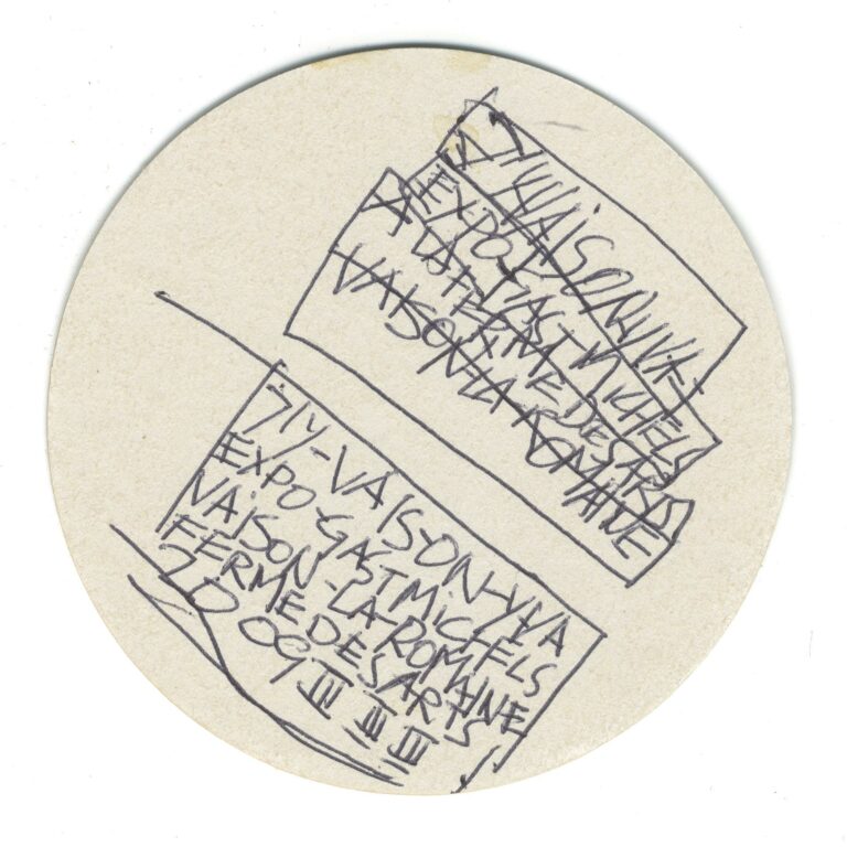 untitled (J’y-vais-on-y-va) - Gast MICHELS 