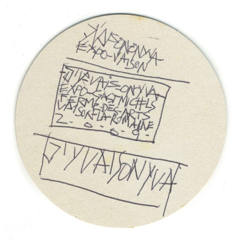 untitled (J’y-vais-on-y-va) - Gast MICHELS 