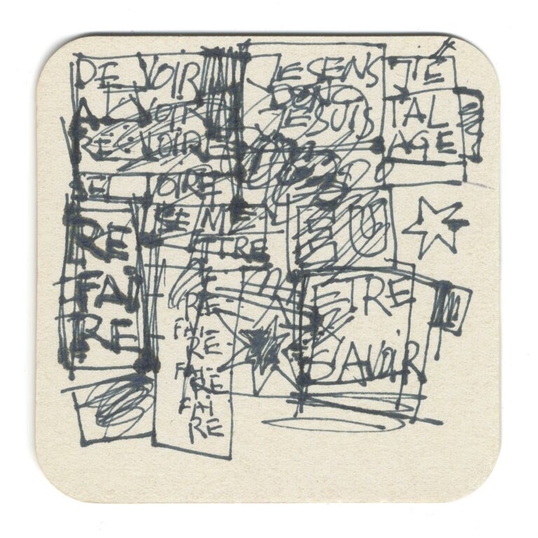 untitled (être & savoir) - Gast MICHELS 
