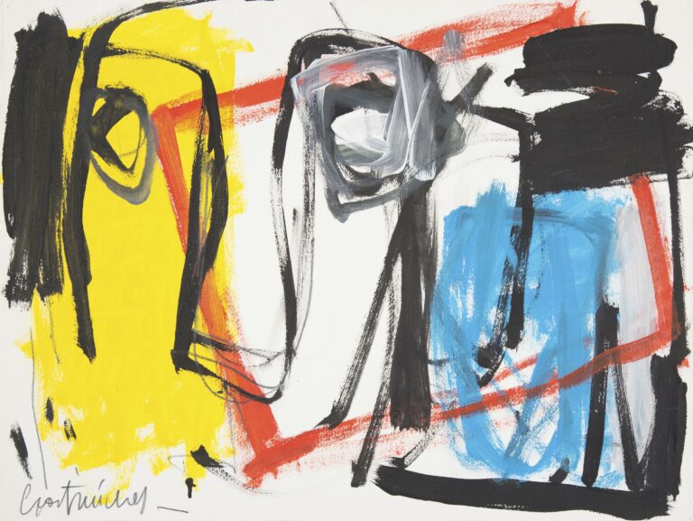 untitled (face with big nose) - Gast MICHELS 