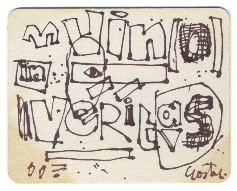 untitled (in vino veritas) - Gast MICHELS 