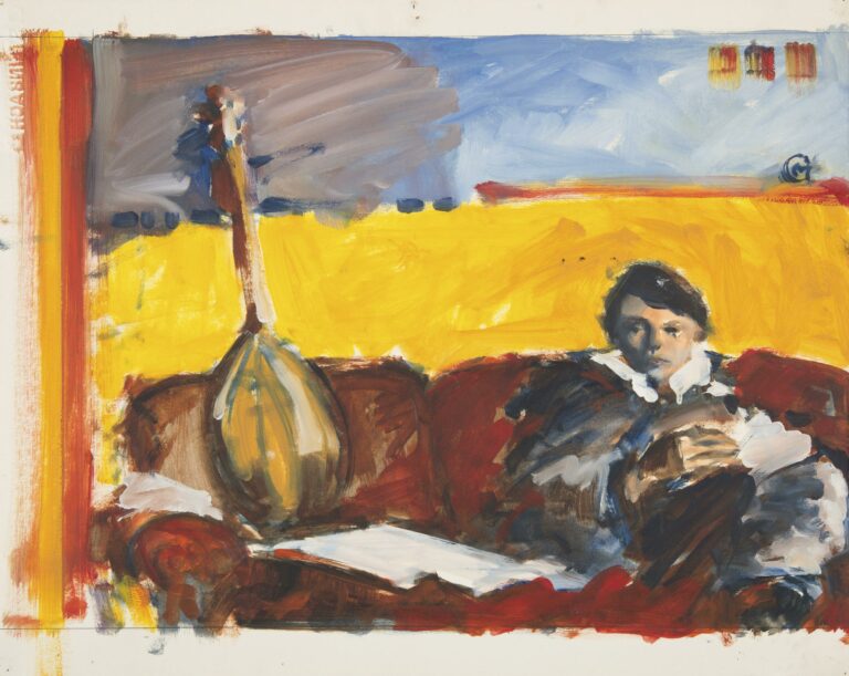 untitled (boy, guitar) - Gast MICHELS 