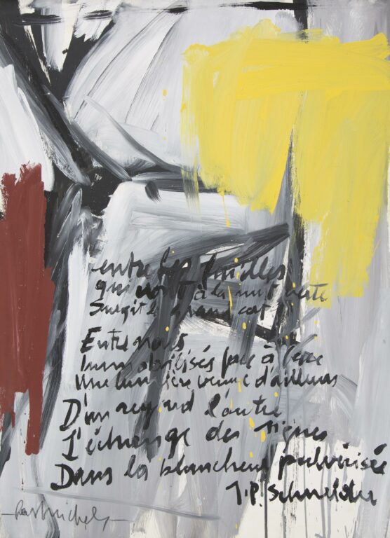 untitled (entre les feuilles… J.P. Schneider) - Gast MICHELS 