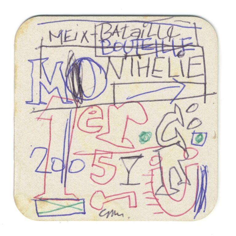 untitled (Bouteille Monthelie 1er 2005) - Gast MICHELS 