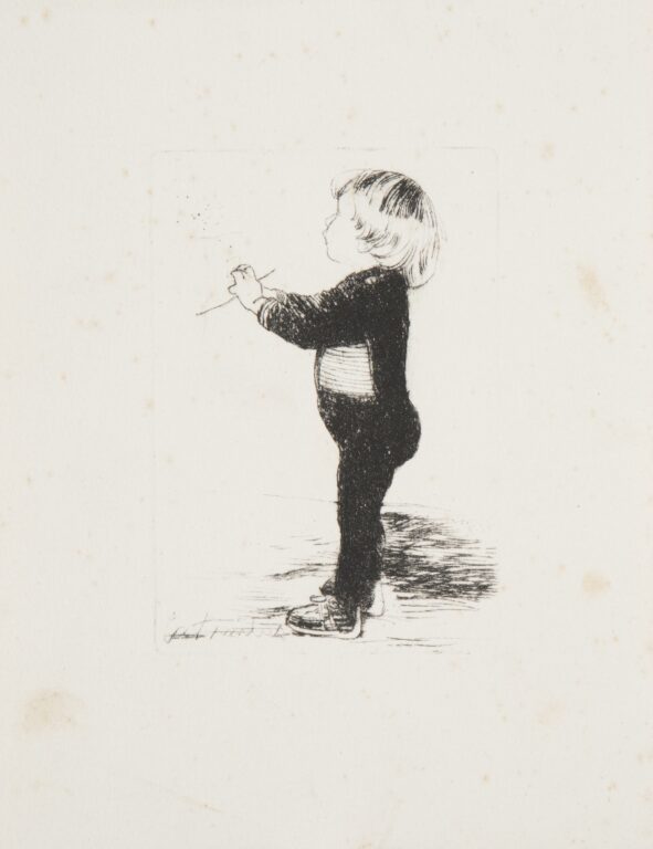 untitled (David as an infant in pyjamas) - Gast MICHELS 