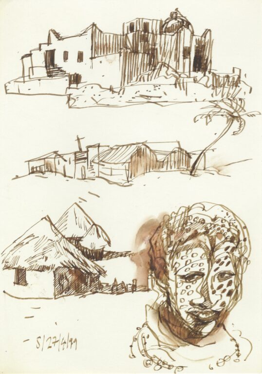 untitled (ethiopian cityscapes and portrait) - Gast MICHELS 