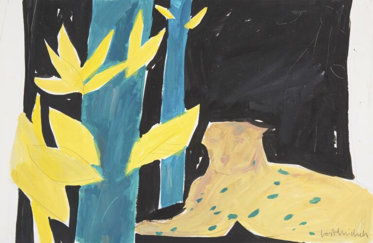 untitled (predator in forest) - Gast MICHELS 