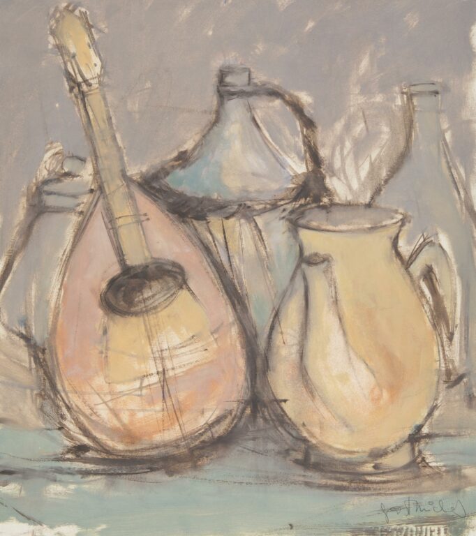 untitled (still-life with guitar) - Gast MICHELS 