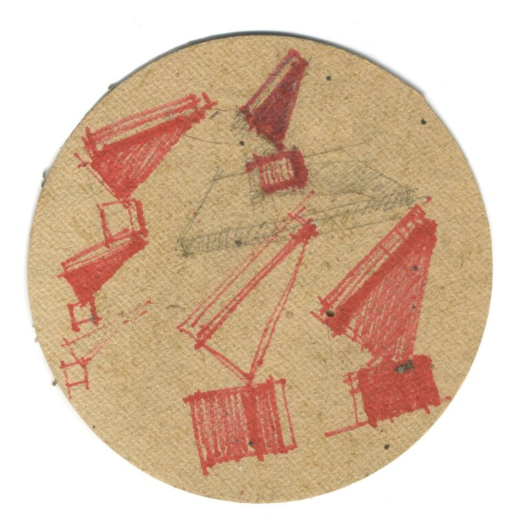 untitled (red volumes) - Gast MICHELS 