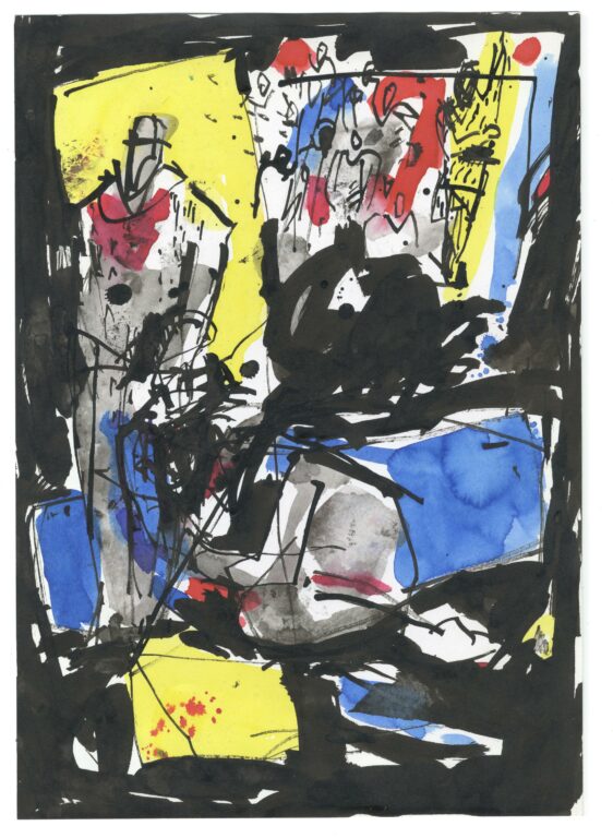 (bibl.) untitled (Jean-Baptiste / Marc 1,1-8 ?) - Gast MICHELS 