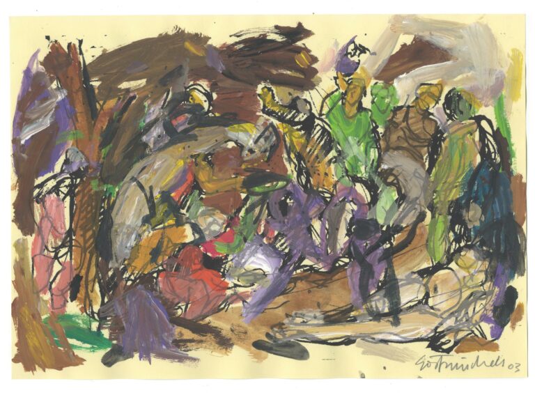 untitled (baroque scene) - Gast MICHELS 