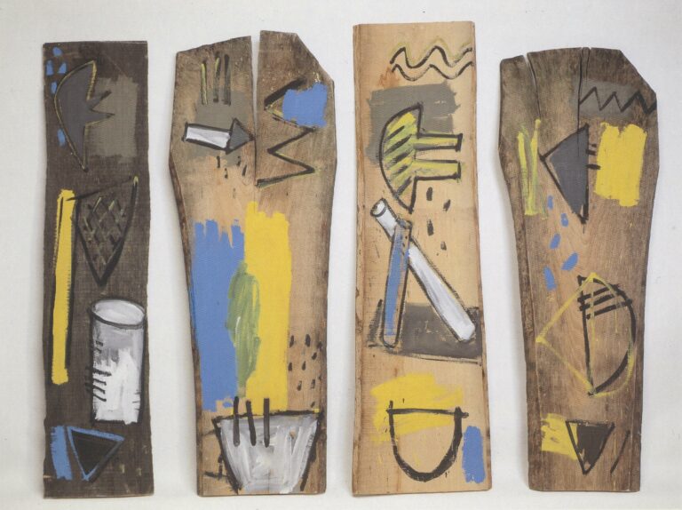 Set of 4 ‘Stèles’ - Gast MICHELS 