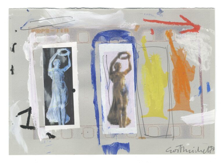 (dig.) untitled (Gëlle Fra, Statue of Liberty) - Gast MICHELS 