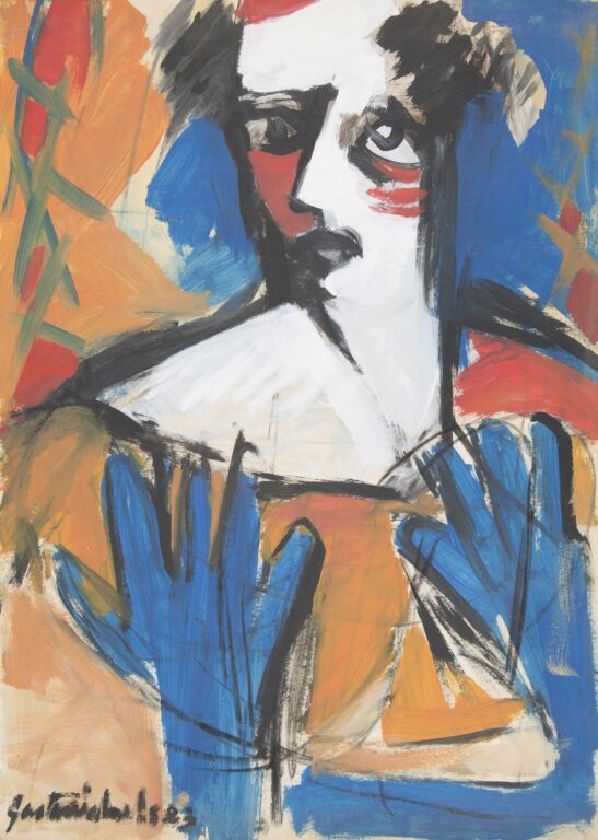 untitled (female portrait) - Gast MICHELS 