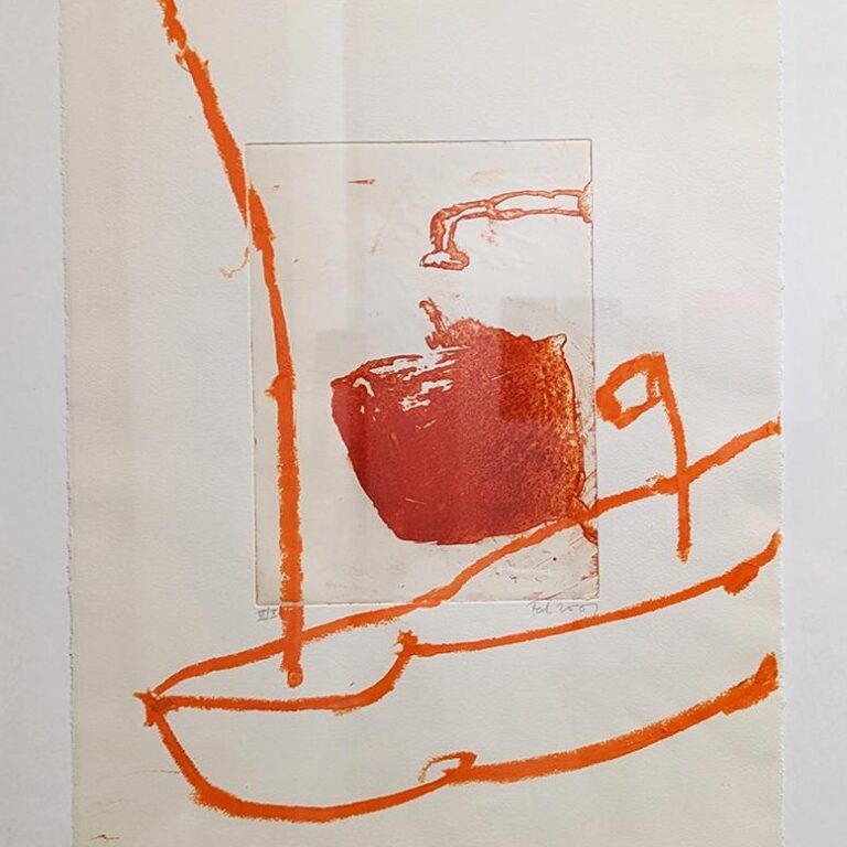 o.T. ( Zuber ) - Sati Zech Galerie artoxin, Galerie artoxin