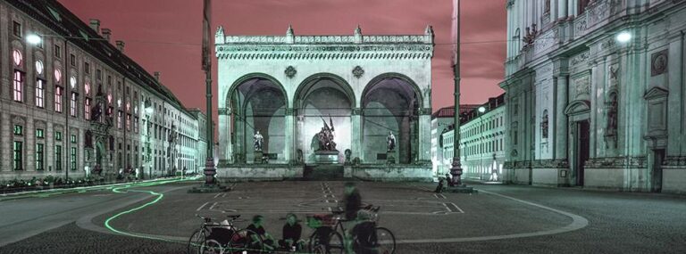 Feldherrnhalle by Night - Michael Nischke Michael Nischke, Michael Nischke