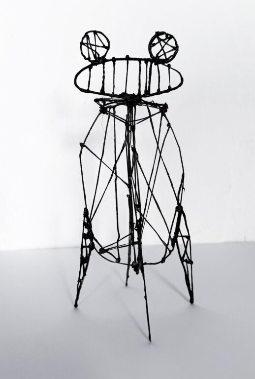 Smile if you can Maria Ploskow, 2026, PLA Filament, 7x7x16 cm