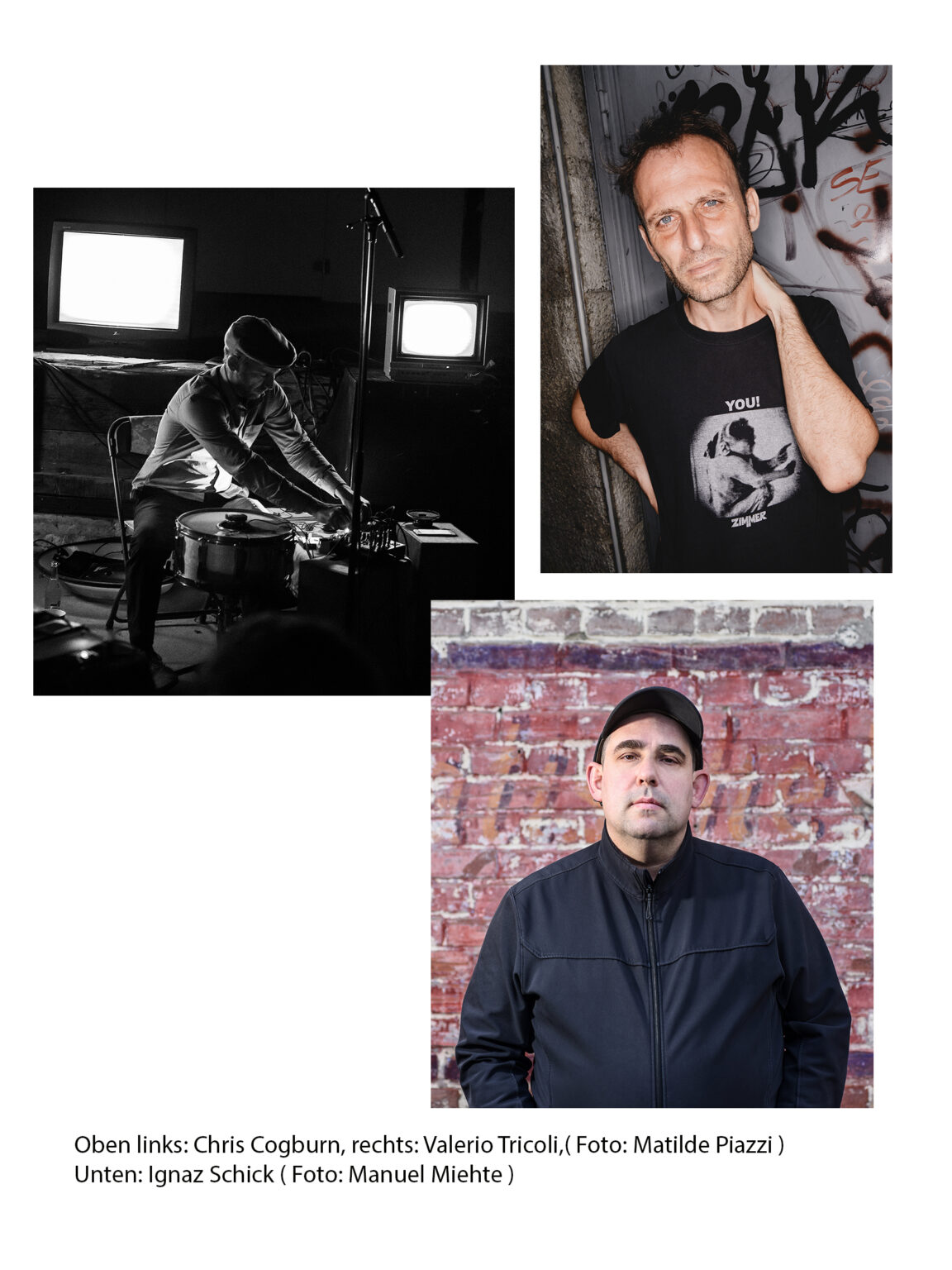 Chris Cogburn &ndash; Ignaz Schick &ndash; Valerio Tricoli  Soundperformance 