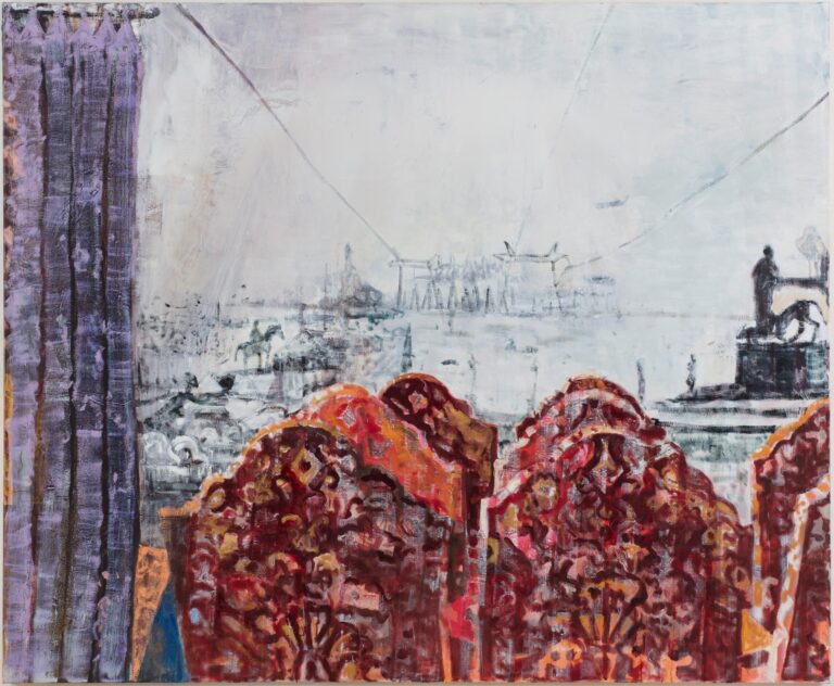 Chintzy history painting - Rachel Lumsden 