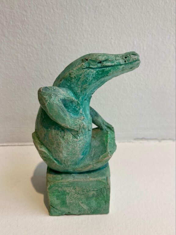 Schlüpfendes Krokodil - Uli Schoop 