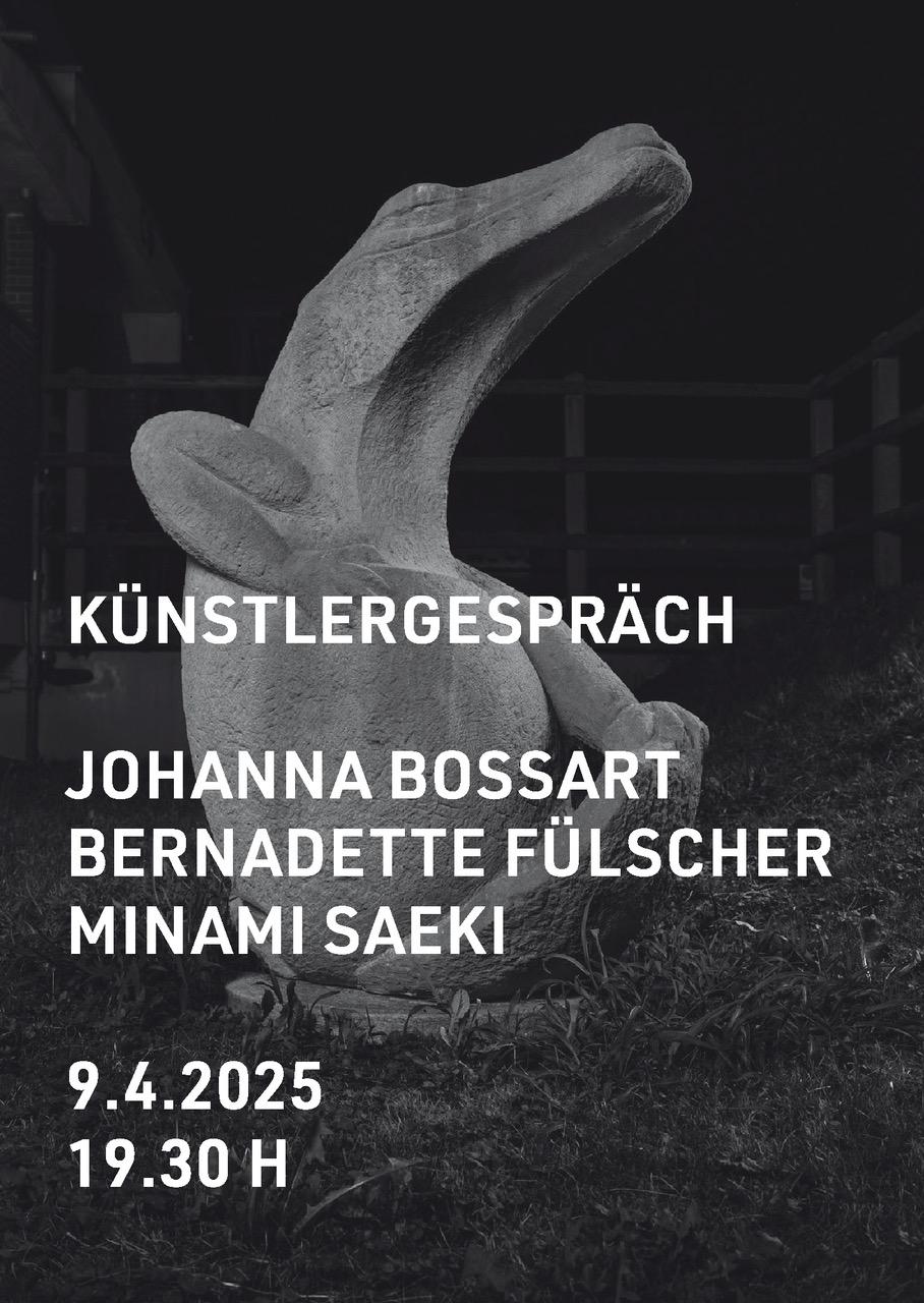 Künstlergespräch: Johanna Bossart, Bernadette Fülscher, Minami Saeki 