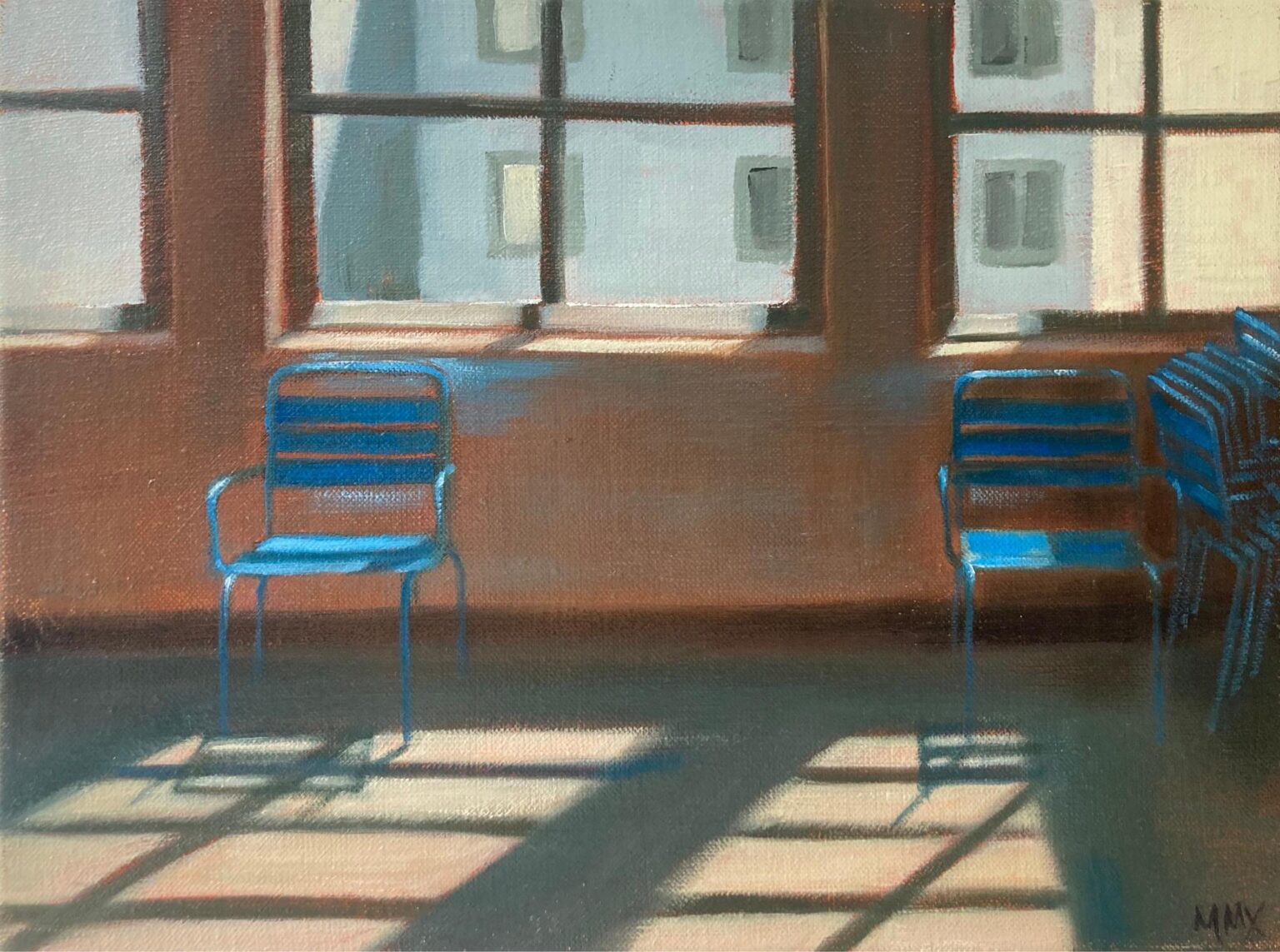 The Blue Chairs - Michelle Maddox 