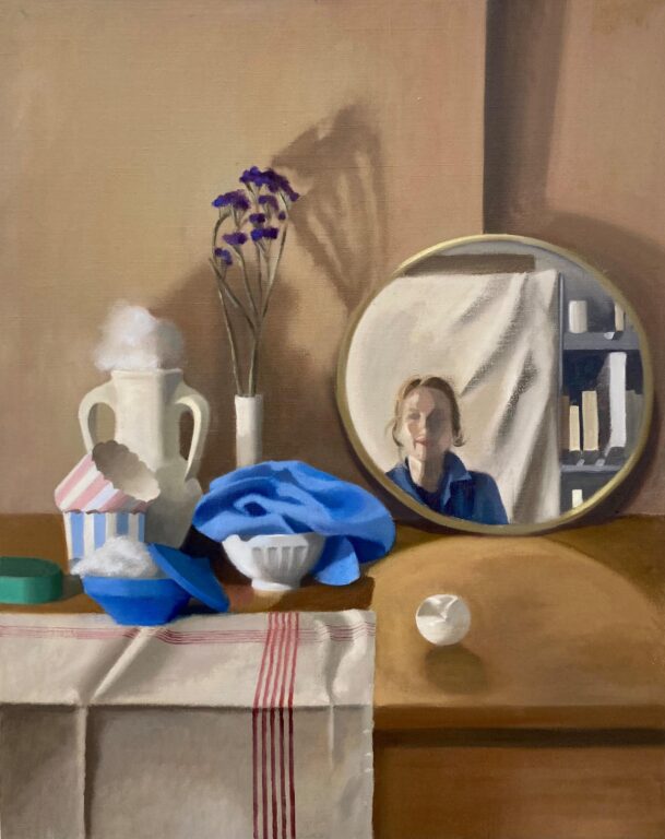 Still Life with Self-Portrait - Michelle Maddox 