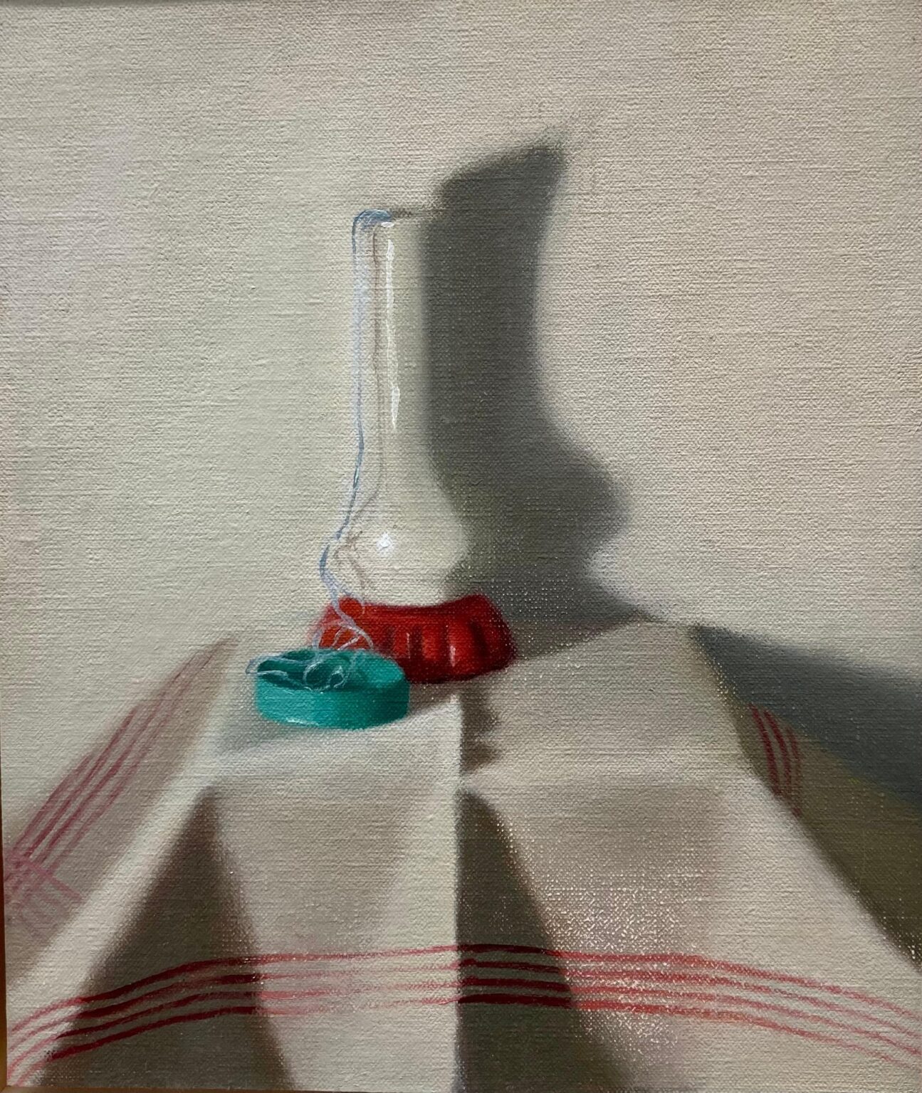 Still Life with Green and Red and Thread - Michelle Maddox 