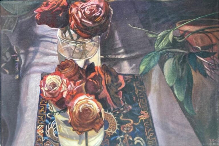 Hellschimmerrosen - Christine Knuchel 