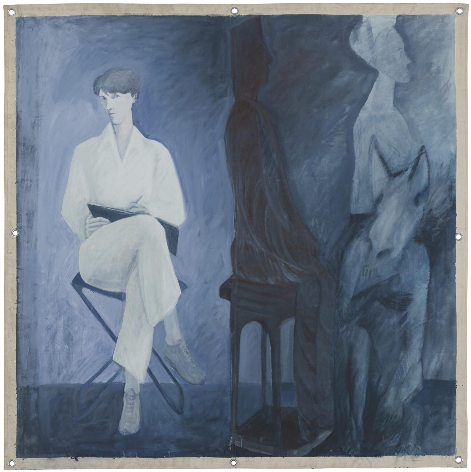 Selbstporträt - Renate Bodmer 
