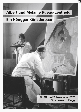Albert und Melanie Rüegg-Leuthold – ein Höngger Künstlerpaar - Albert Rüegg 