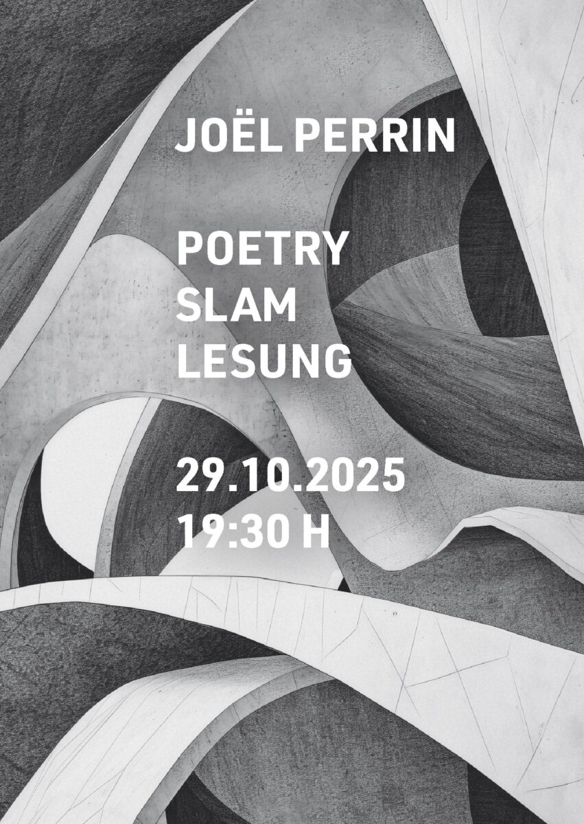 Poetry Slam Lesung: Joël Perrin 