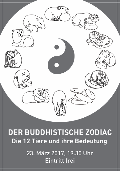 VORTRAG: Der buddhistische Zodiac – die 12 Tiere und ihre Bedeutung 